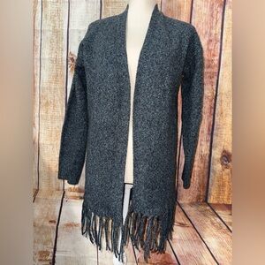 Mystree Fringe Cardigan size Small